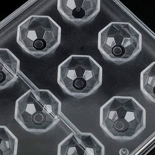 Transparent Chokoladeform, Klar Plastik Slikform, Til