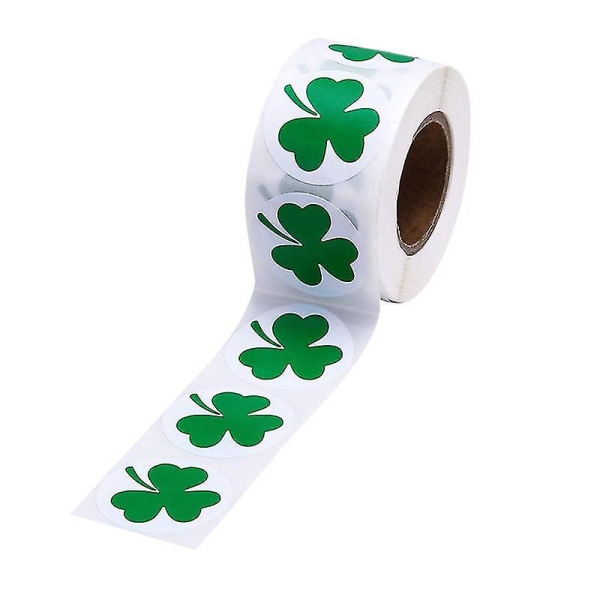 &1 Rulle Chic Clover Tätningsdekaler Självhäftande DIY-dekaler Bakningspackningsetikett Inpackningsdekaler för presentförpackning&