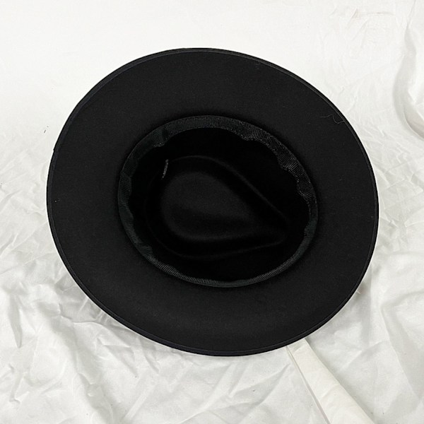 ##/Musta vintage-tyylinen hattu denim-hattu##/