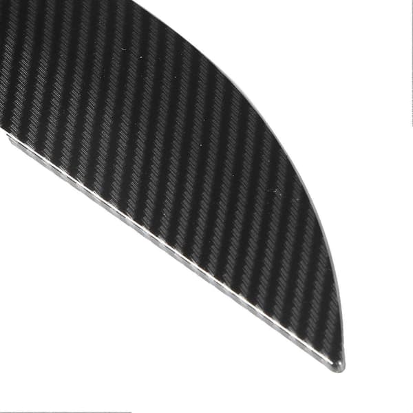 2 STK Bakrute Side Trim Karbonfiberstil Erstatning for A6 C7 Allroad TDI 2012?2018