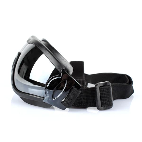 Hunde Solbriller UV-resistente Hunde Solbriller Kæledyr Solbriller med Justerbare Stropper Hunde Solbriller til Mellemstore Store Hunde.
