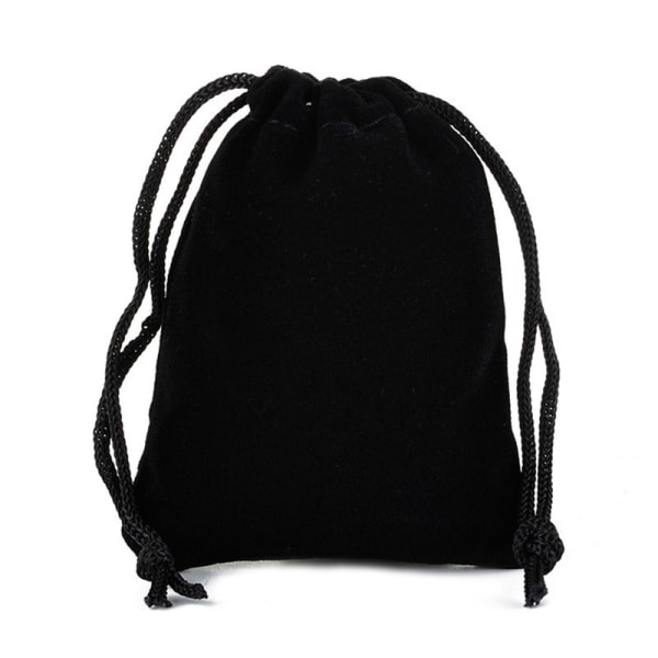 /#/22 stk. fløjlspose 11 farver fløjls snøreposer fløjls smykkeposer poser 8*10cm til opbevaring af smykker armbånd og ure/#/