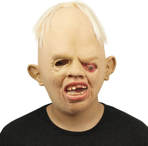 Gummilatex Horror Maske - til Fastelavnsfest / Halloween / C