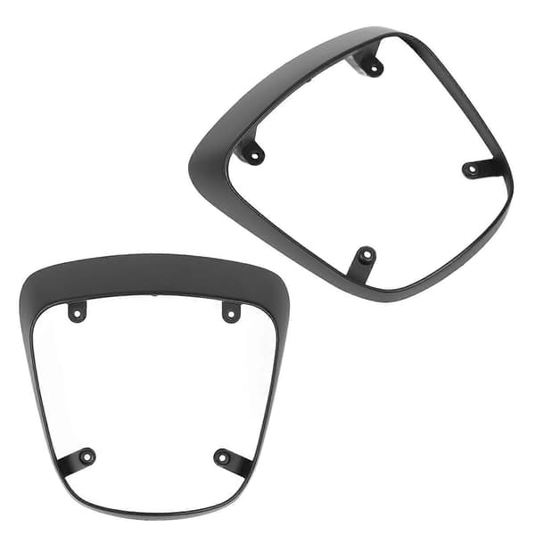 Motorcykel LED Baglygte Dæksel ABS Beskyttende Ramme Udskiftning til VESPA SPRINT PRIMAVERA 150 2018?2020 Blank Sort
