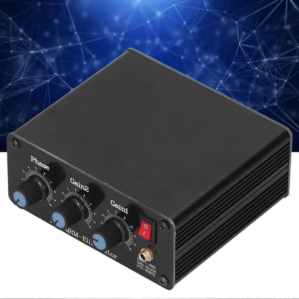 QRM Eliminator 3P XPhase Aluminiumlegering Justerbar Signalutjevner med Knapp 130 MHz