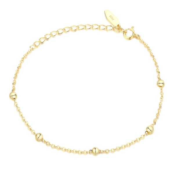 925 Sterling Hopeaketju Rannekoru