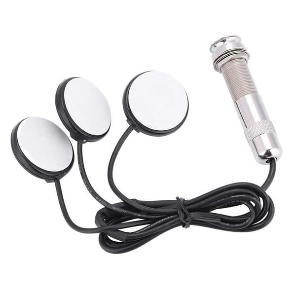 Piezo Kontakt Transduser for Gitar Ukulele Mandolin Instrumenter