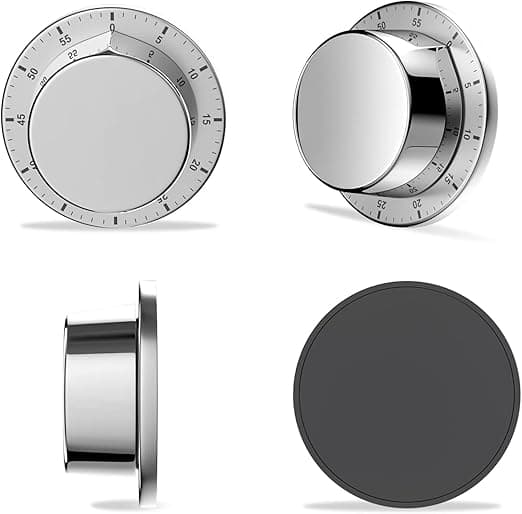 Mekanisk Kjøkkentimer, Magnetisk Timer, Vanntett