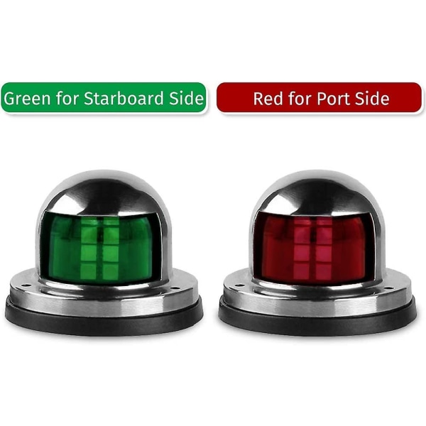 Et par LED-navigationslys Marine Navigationssignallys