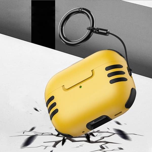 ##/Gult hörlursfodral för Airpods 1/2 generation##/