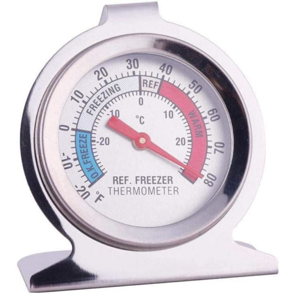 Kyl- och frys termometer, INRIGOROUS 2-pack