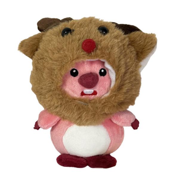 ##/Söt älghuva loopy plyschhänge 14cm##/