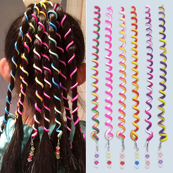 ##/6 STK/Set Hårstyling Twist-klämmor för Kvinnor och Flickor Fläta Verktyg DIY##/
