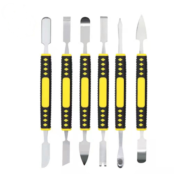 ##/Sats med elektronikreparationverktyg, dubbeländad metallspudger, demonteringsverktyg för iPad, surfplattor, datorer, telefoner##/