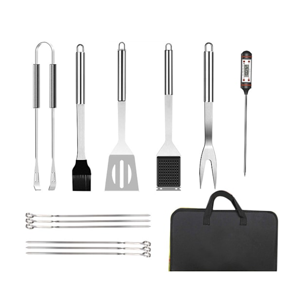 ##/13-delt bageform sæt i rustfrit stål##/