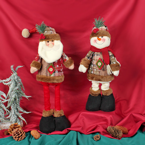 ##/Julteleskopdocka stående docka, julklapp 50CM##/