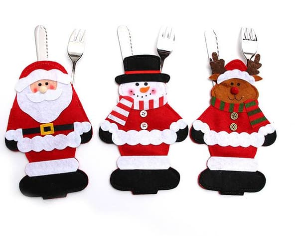 ##/Set med 3 julbesticksäckar - Tomte-modell, kök##/