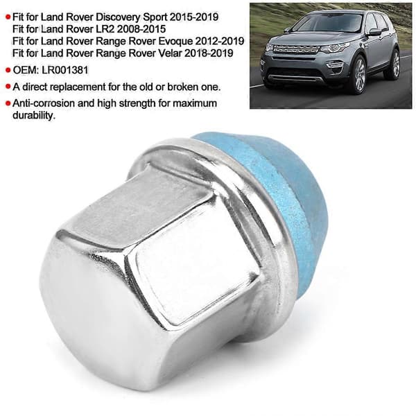 5 st Hjulmuttrar Set Passar Land Rover Discovery Sport/LR2/Range Rover Evoque/Velar LR001381