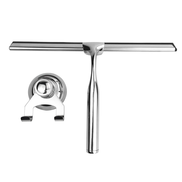 1 st 25 cm, Silverlegering Rostfritt Stål Duschsqueegee med Stark