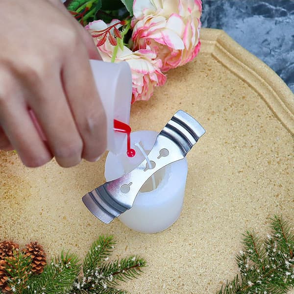 ##/Tomteform i Silikon för Julstearinljus, Aromaterapi##/