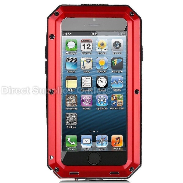 Heavy Duty gorilla metallfodral Case kompatibel Iphone 14 13 12 Xr X 8 Pro Max Se