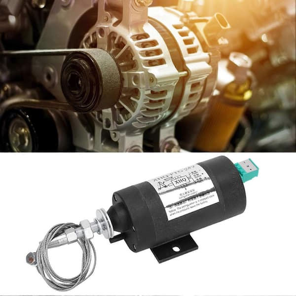 Lukke Solenoid Ventil Flammeslukker Kontrol Afbryd Motor Tilbehør XHQPTG(DC24V )