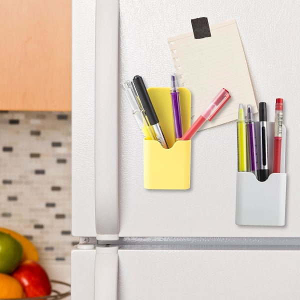 2 kpl magneettiset kynätelineet | 2 väriä Mini-kynäkeräys