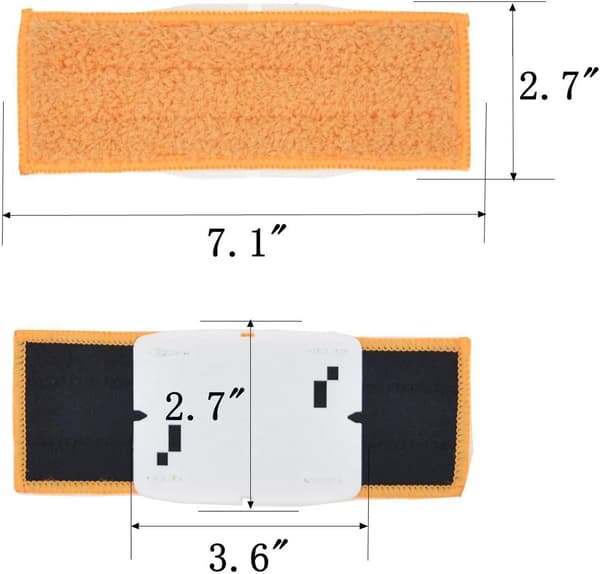 Feje Wipes Pads til iRobot Braava Jet 240/241 - 6 Styk Udskiftning