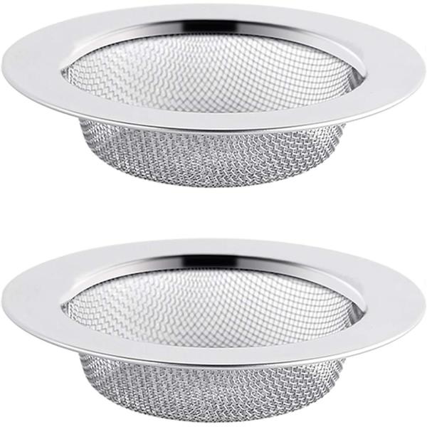 ##/6 stk. Rustfrit Stål Håndvask Si, 11,5 cm Aftapningsfilter, Håndvask Si##/