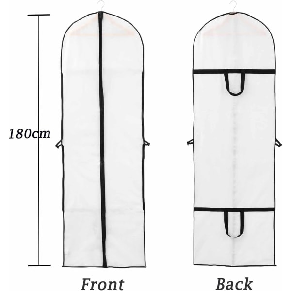 60x180cm(1ST) Cover Långt cover för brud och