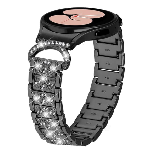 20mm Rem kompatibel med Galaxy Watch 5/4 Blød Silikon Trykt