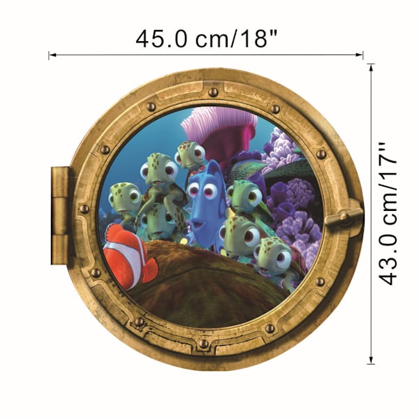 Tvådelad set 43cm × 43cm ny undervattensmobilisering ubåt