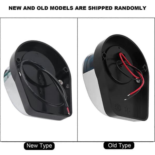 12V Båt Marine Yacht Bi Color LED Signal Lys Baug Navigasjonslampe