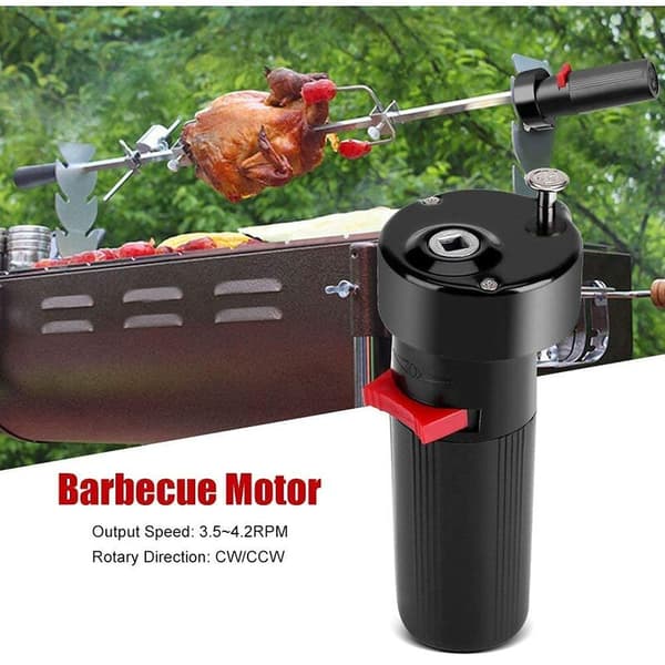 1,5V Grillmotor til Rotisserie - Lille Motor til BBQ Grill