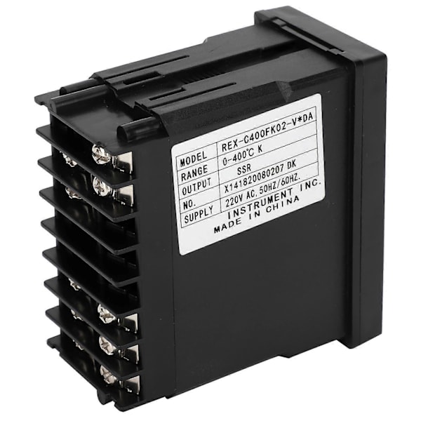 BERM Digital Temperaturmätare Hög Noggrannhet Termometer REX-C400FK02-V x DA