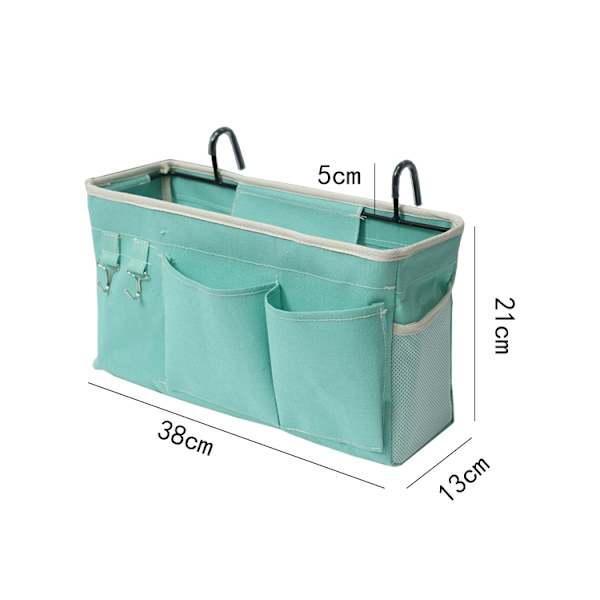 Sengside Caddy/Sengside Oppbevaringspose Hengeorganisator for Køyeseng