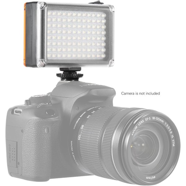 1 stk. LED Panel Light Kameralys LED Kameralys Dimbar Kamerafyll