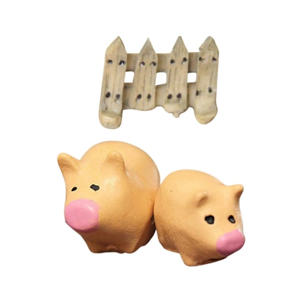 3 kpl/setti Anime-hahmo Korkea simulaatio Koristeellinen Mini-toimintahahmo DIY-tarvikkeet puutarhaan 1