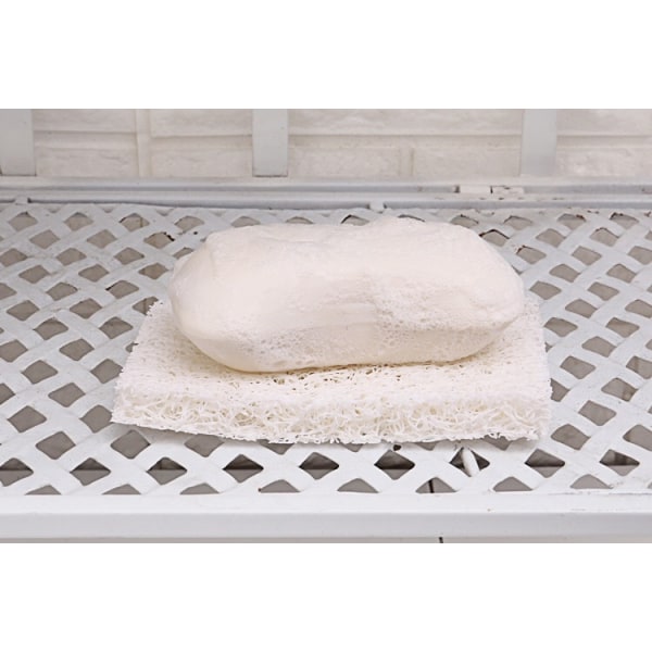 #Tvålmatta 6 delar 6 vita tvålkoppar Halkfri tvål förhindrar spridning av bakterier i badrummet#