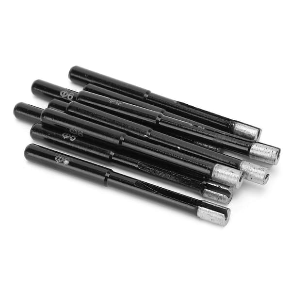 10 stk. diamantbor keramiske fliser marmor granit kerne hulsav åbner skærer hardware 6 mm