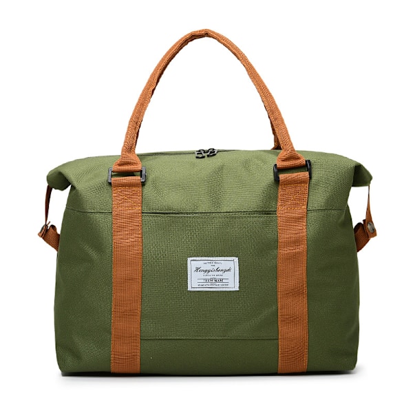 ##/Reiseveske for trening, duffelbag for korte turer, grønn##/