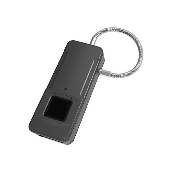 ##/Fingeravtryckslås Hänglås för Gymgarderob Bärbar Smart Nyckelfri Lås##/