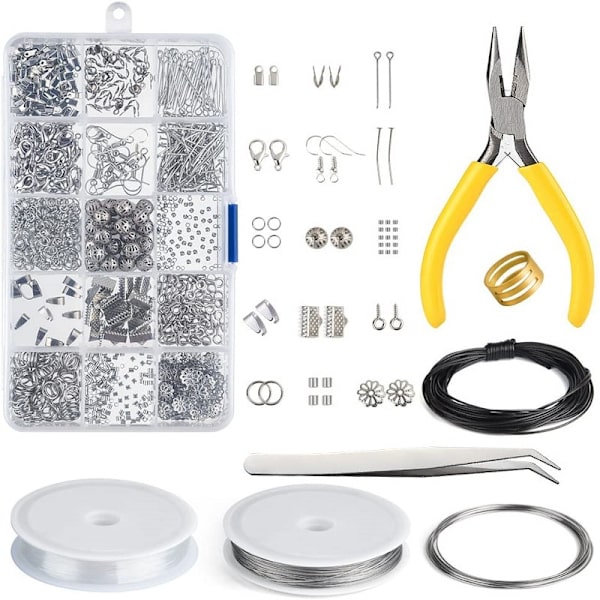Smyckestillverkningsset Smyckesfynd Startpaket Smyckespärlor