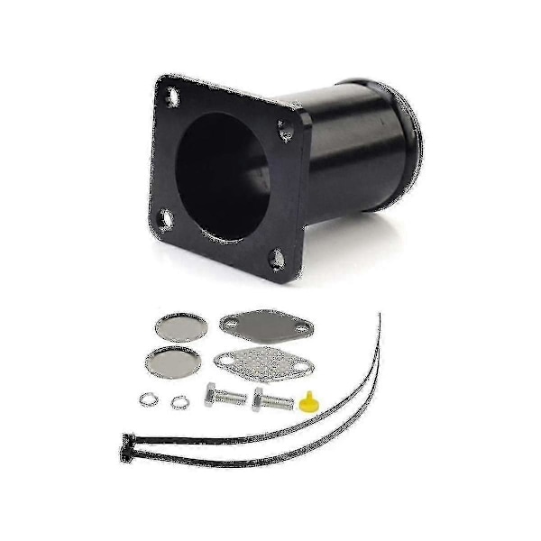 Aluminium EGR Borttagningskit / EGR Avlägsningskit Blindplatta Bypass För E46 318d 320d 330d 330xd 320cd 318td