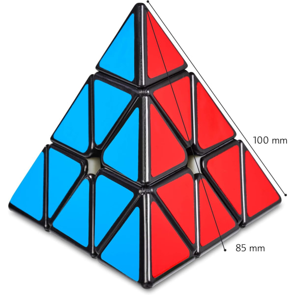 Magic Triangle Cube (Los Angeles) med klistremerke