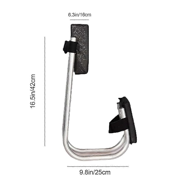 2 KPL Musta polvituoli ergonomiseen puutarhanhoitoon