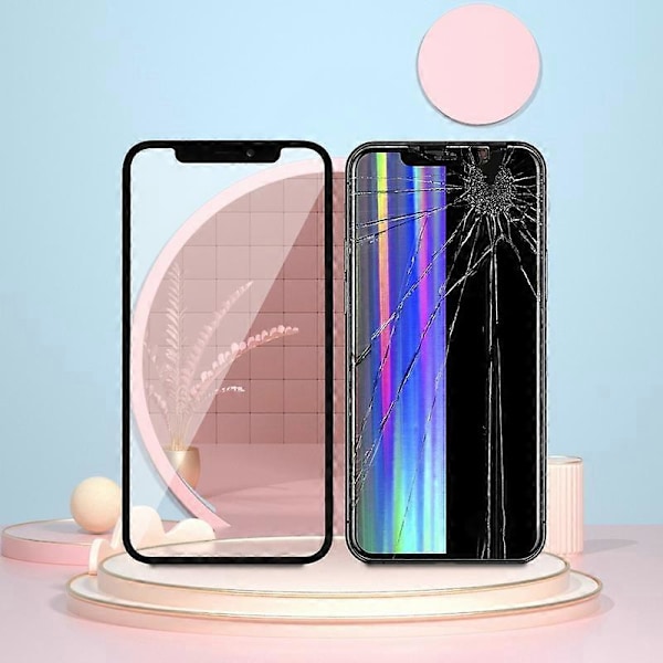 1 Sæt Touch Screen Udskiftning Professionelt Reparationsværktøj med OCA Lim Front Glas Skærm Reparationssæt Kompatibel iPhone 12 Mini/12/12 Pro/12 Pro Max for iPhone 12 Mini