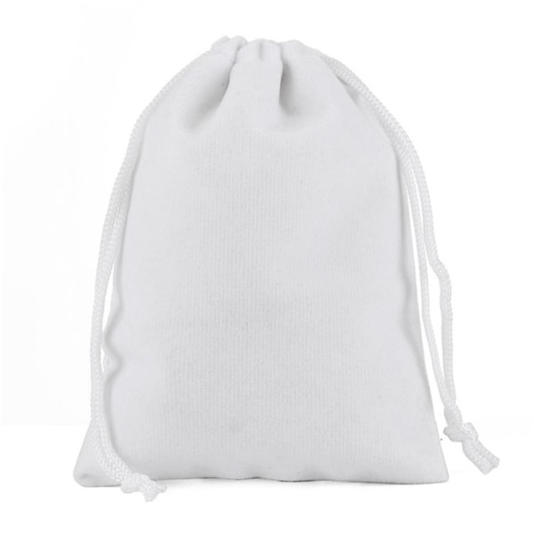 /#/22 stk. fløjlspose 11 farver fløjls snøreposer fløjls smykkeposer poser 8*10cm til opbevaring af smykker armbånd og ure/#/
