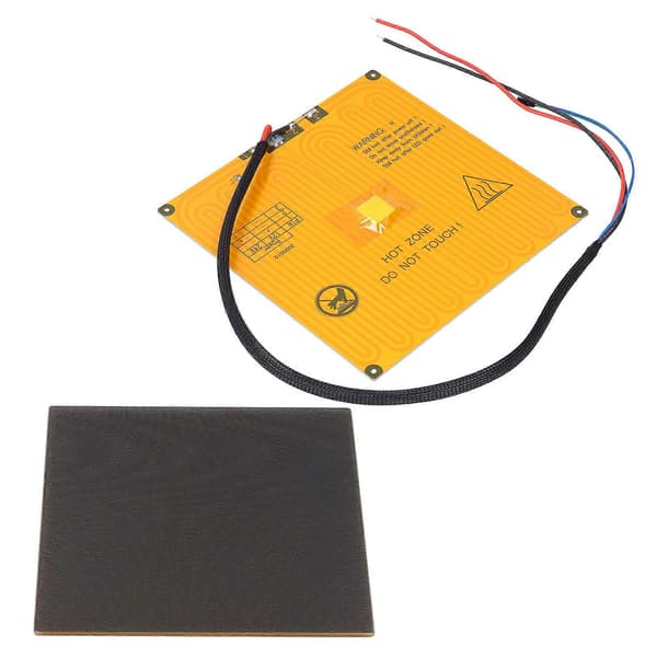 3D Printer Opvarmet Seng Glasplade Aluminium Substrat Varmeplade 1,5 mm Tykkelse 220 mm 12V