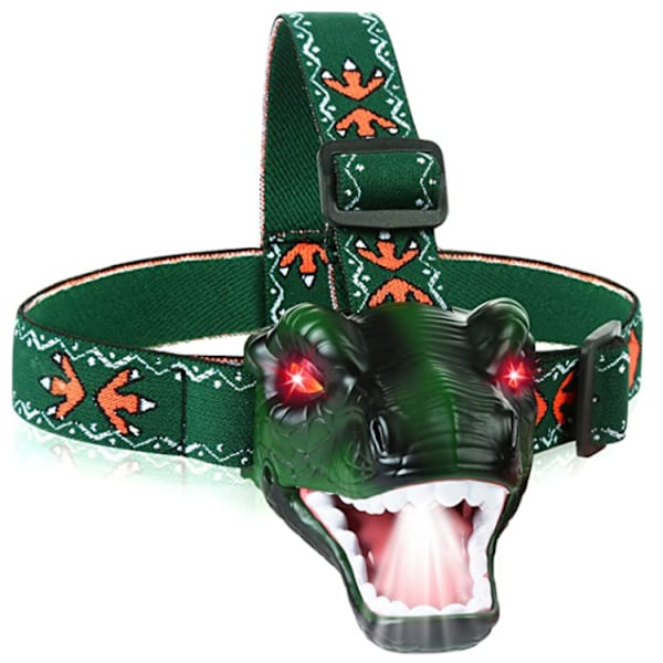 ##/Dinosaur Legetøjs Hovedlampe Drenge Camping Tilbehør - Børns Hovedlygte Børn##/